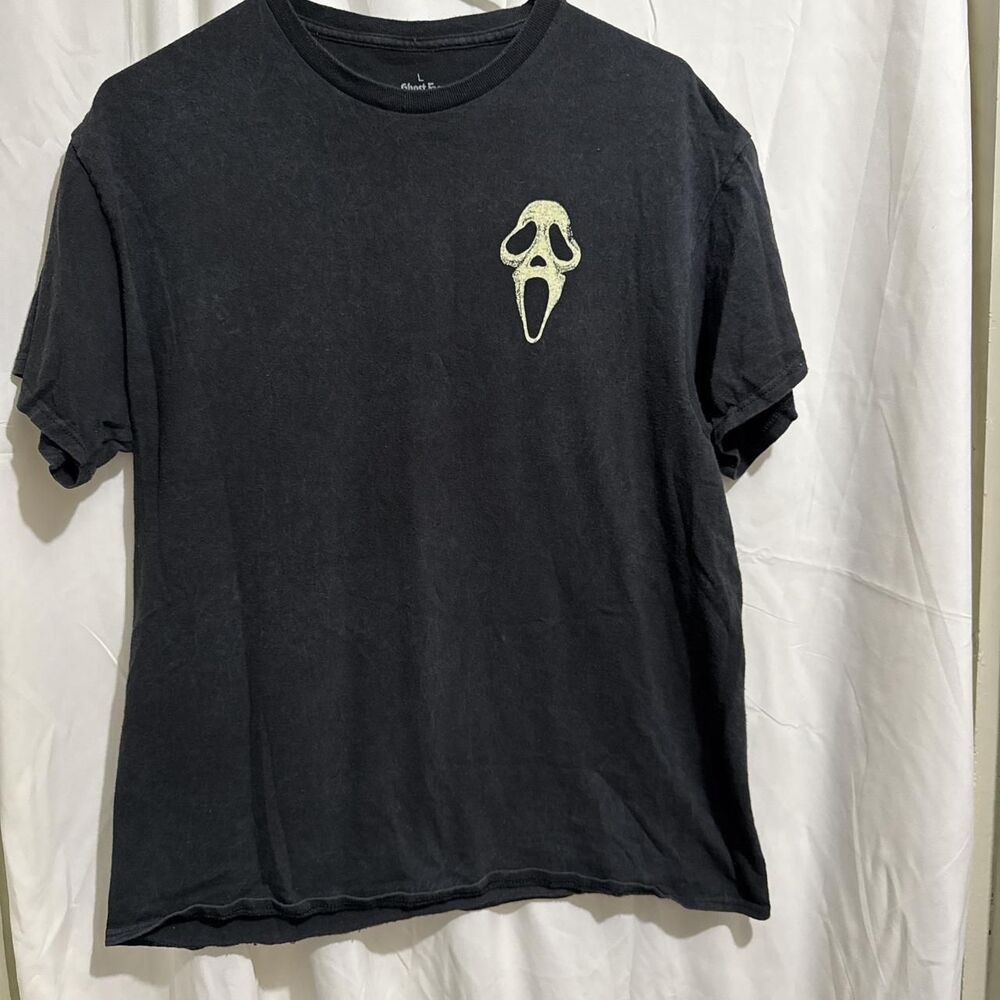 Men's Black Ghostface T-shirt